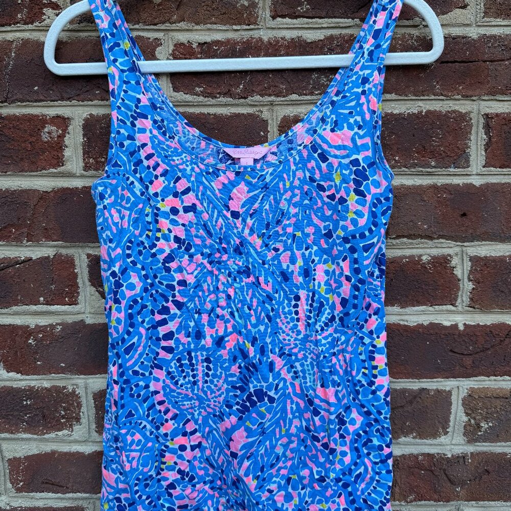 Lilly Pulitzer Patterned Tank Top